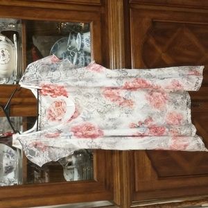 Plus size Brittany Black blouse